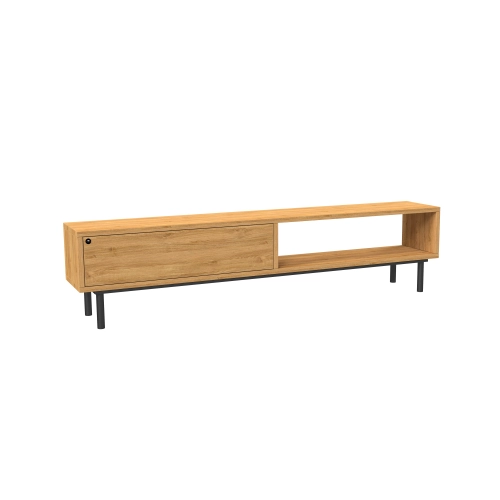 Szafka RTV-82 Drewno Lite Dąb Loft Lakier Rozmiary od 100 cm do 200 cm PREMIUM