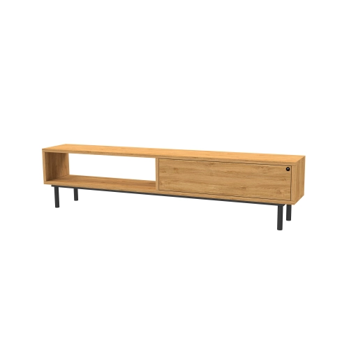 Szafka RTV-83 Drewno Lite Dąb Loft Lakier Rozmiary od 100 cm do 200 cm PREMIUM