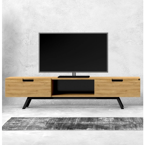 Szafka RTV-39 Drewno Lite Dąb Loft Lakier Rozmiary od 100 cm do 200 cm PREMIUM