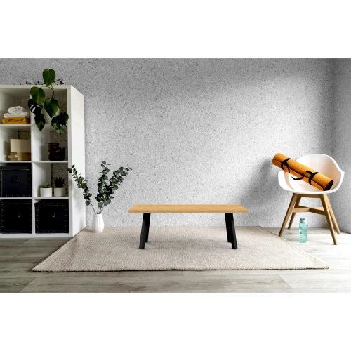 STOLIK KAWOWY z Drewna Litego  Dębowego - Jesionowego  STK-913