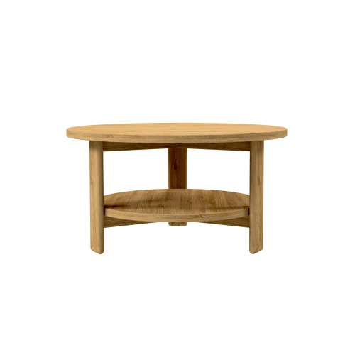 STOLIK KAWOWY z Drewna Litego  Dębowego - Jesionowego  STK-907