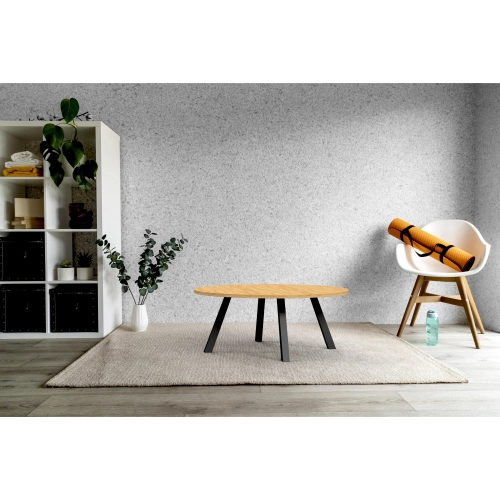 STOLIK KAWOWY z Drewna Litego  Dębowego - Jesionowego  STK-900