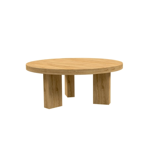 STOLIK KAWOWY z Drewna Litego  Dębowego - Jesionowego  STK-910