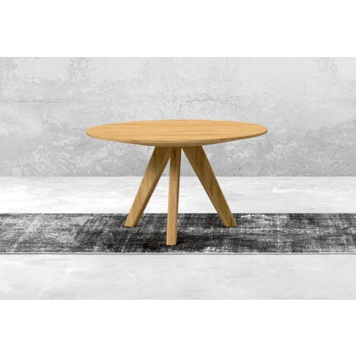 STOLIK KAWOWY z Drewna Litego  Dębowego - Jesionowego  STK-908