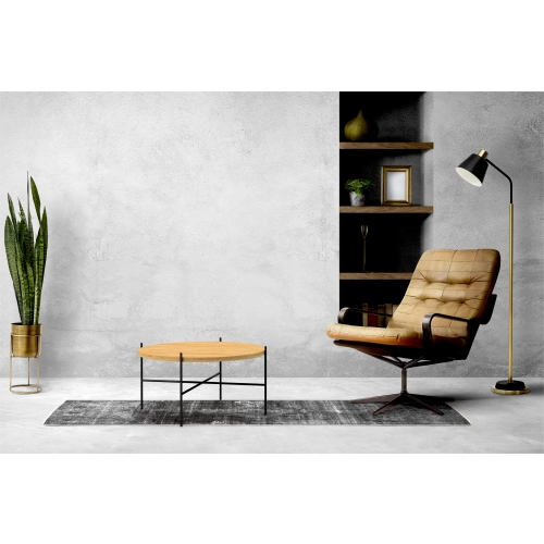 STOLIK KAWOWY z Drewna Litego  Dębowego - Jesionowego  STK-906