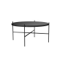 STOLIK KAWOWY Metalowy Blat Czarny Płyta MDF  STK-929