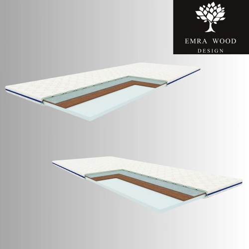 NAKŁADKA TOPPER PIANKOWO-KOKOSOWY