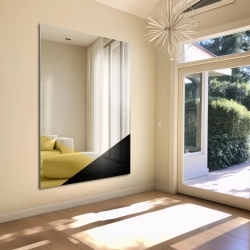 Duże lustro dekoracyjne kolorowa tafla - LISA