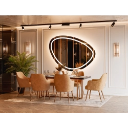 Lustro CORAL BAY LED - lustro o nieregularnym, organicznym kształcie z podświetleniem
