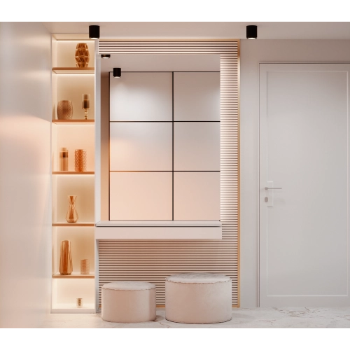 Lustro ZOLARO nowoczesne prostokątne dekoracyjne LED z podświetleniem bez ramy