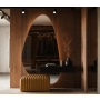Lustro PERLÉE LED – eleganckie, designerskie lustro o organicznym kształcie