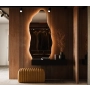 Lustro TERRA LED designerskie organiczne z podświetleniem do salonu / przedpokoju / łazienki / sypialni