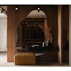 Lustro nowoczesne ROMEO - dekoracyjne lustro o unikalnym, organicznym kształcie