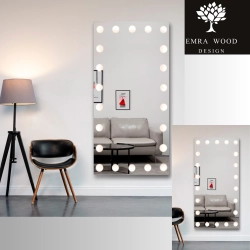 Lustro prostokątne z podświetleniem - TEKSAS LED