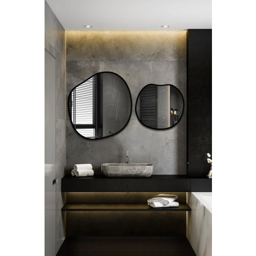 Zestaw luster organicznych w ramie- SODALIT W RAMIE