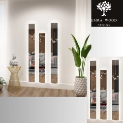 Zestaw asymetrycznych luster ściennych - ASYM