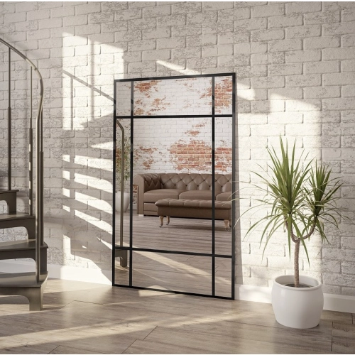 Lustro loft ze szprosami - ROLAND - kolor ramy do wyboru