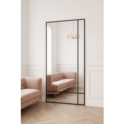 Lustro loft ze szprosami - LUKAS - kolor ramy do wyboru