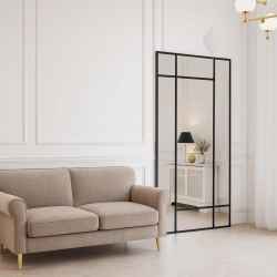 Lustro loft ze szprosami - HEKTOR - kolor ramy do wyboru