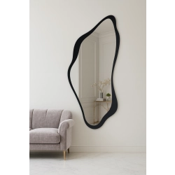 Lustro o nieregularnym kształcie w ramie mdf - PIENA W RAMIE