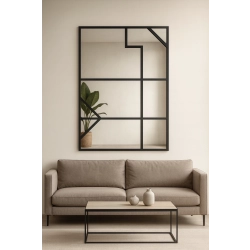 Lustro loft ze szprosami - TAMARA - kolor ramy do wyboru