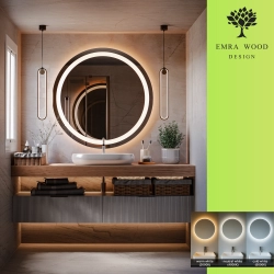 Lustro AMÉLIE LED — świetlista dekoracja w subtelnym stylu