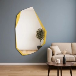 Dekoracyjne lustro o ostrym organicznym kształcie – CELESTIAL