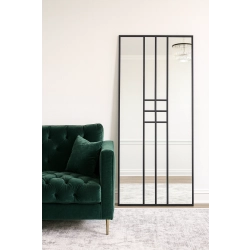 Lustro loft ze szprosami - ZEUS - kolor ramy do wyboru