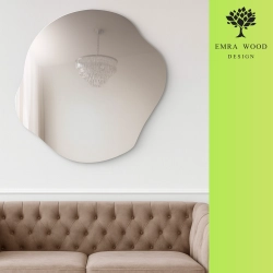 Dekoracyjne lustro o organicznym kształcie - CYRKON