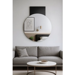 Okrągłe lustro dekoracyjne - DENAR