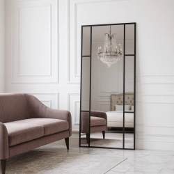 Lustro loft ze szprosami - BARBARA - kolor ramy do wyboru