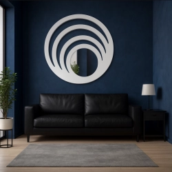 Lustro dekoracyjne w ramie mdf - TESS - kolor ramy do wyboru