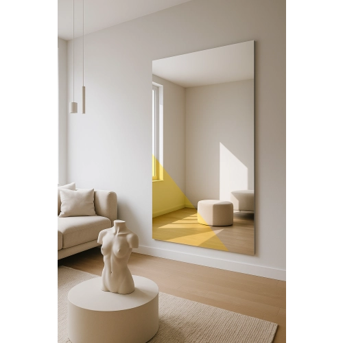 Duże lustro dekoracyjne kolorowa tafla - TORI