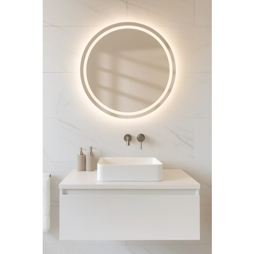 Lustro AMÉLIE LED — świetlista dekoracja w subtelnym stylu