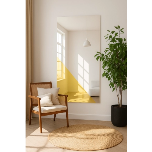 Duże lustro dekoracyjne kolorowa tafla - TORI