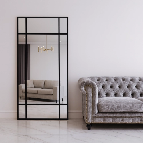 Lustro loft ze szprosami - ROLAND - kolor ramy do wyboru