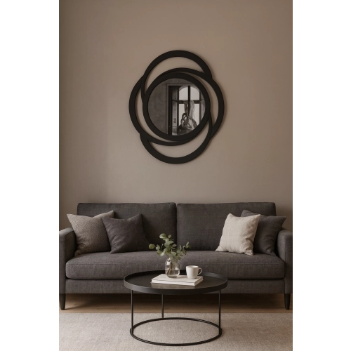 Lustro dekoracyjne do toaletki w ramie mdf - ARIA- kolor ramy do wyboru