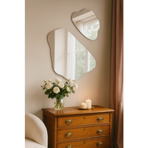 Zestaw luster o nieregularnym kształcie - MORION