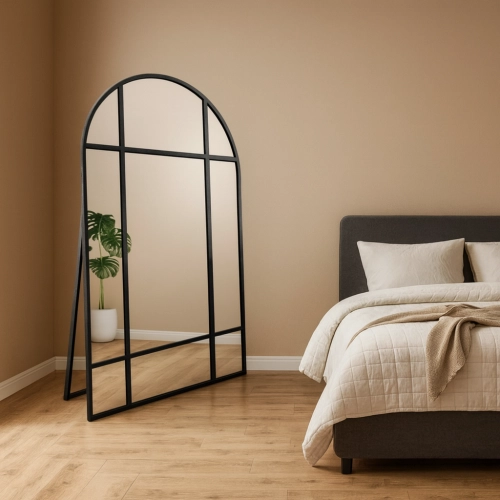 Lustro stojące półowalne w ramie MDF - LOFTI III STOJĄCE