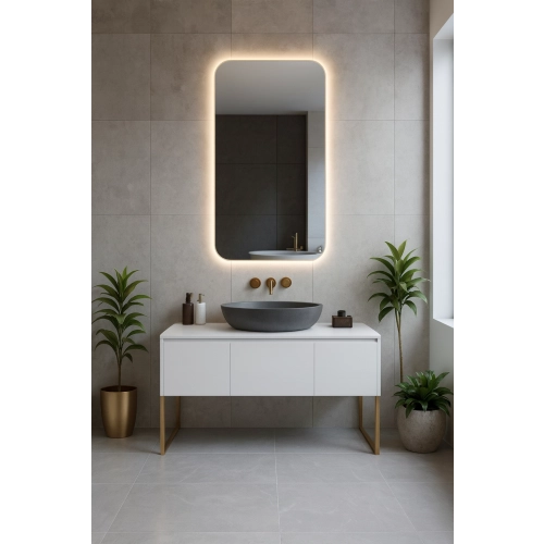 Lustro łazienkowe z podświetleniem - GAJA LED