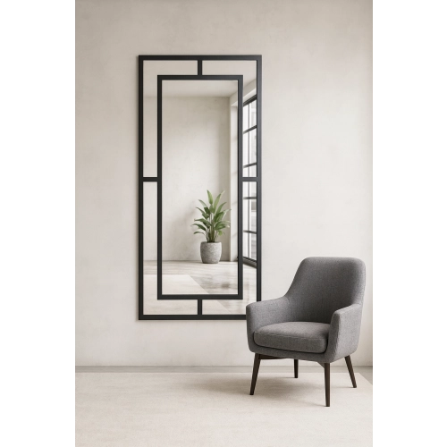 Lustro loft ze szprosami - GLORIA - kolor ramy do wyboru