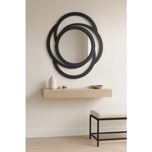 Lustro dekoracyjne do toaletki w ramie mdf - ARIA- kolor ramy do wyboru