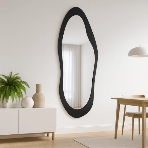 Lustro nieregularne w ramie mdf - PRESTO