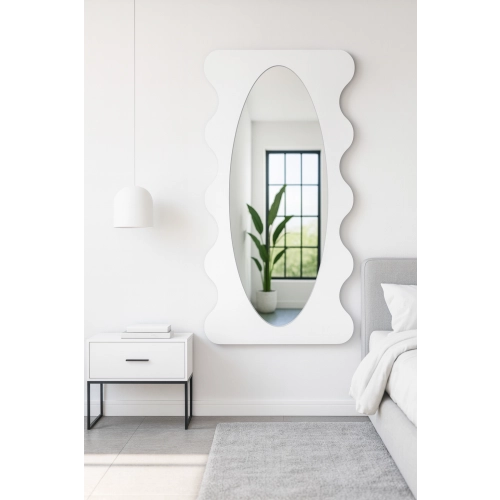 Lustro nieregularne w ramie mdf - NEBULA – Blobs Mirrors