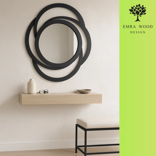 Lustro dekoracyjne do toaletki w ramie mdf - ARIA- kolor ramy do wyboru