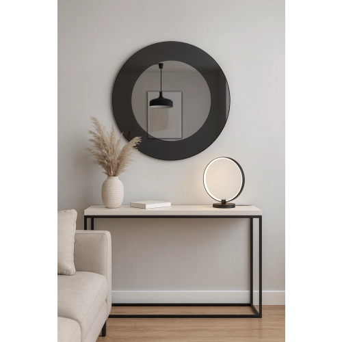 Lustro okrągłe dekoracyjne dwukolorowe - ROTAM