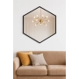 Lustro o geometrycznym kształcie w ramie – HEXA W RAMIE