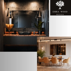 Lustro STALLONE duże prostokątne nowoczesne dekoracyjne bez ramy do garderoby pion/poziom