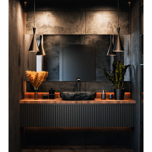 Lustro STALLONE duże prostokątne nowoczesne dekoracyjne bez ramy do garderoby pion/poziom