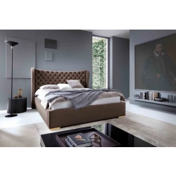 ŁÓŻKA LANCASTER Tkanina Matt Velvet 29